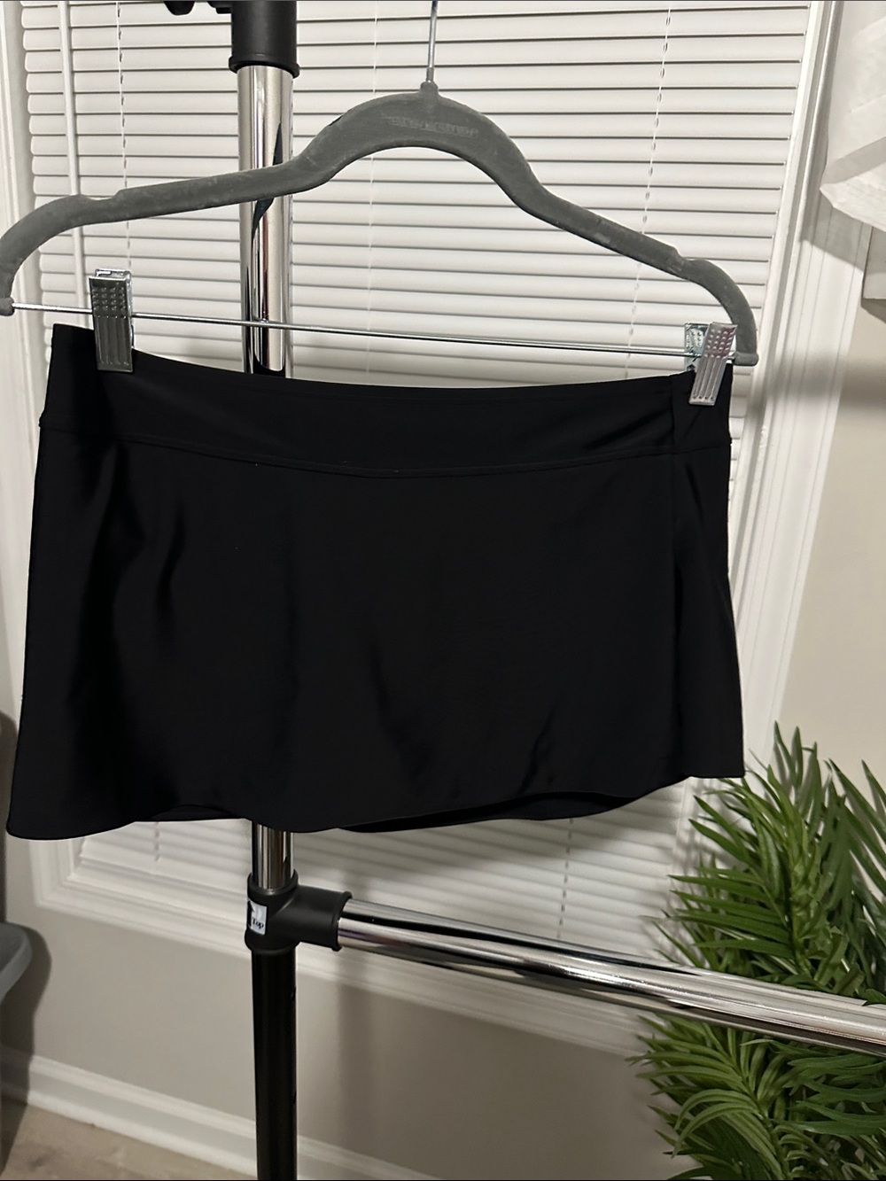 Shade & Shore Black Swim Skirt Coverup